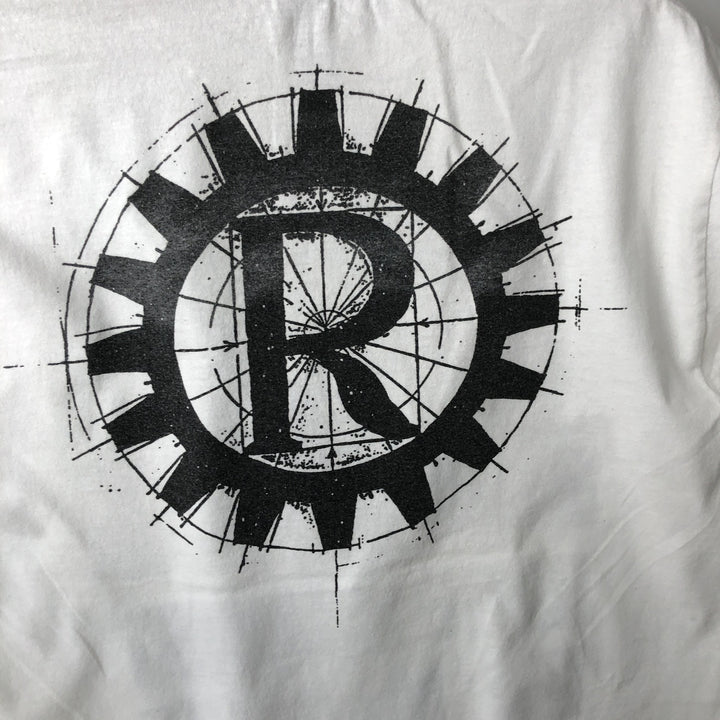 Gildan Rage Against the Machine Band T-shirt (Men's Size M) cotton white type Vintage Second Hand