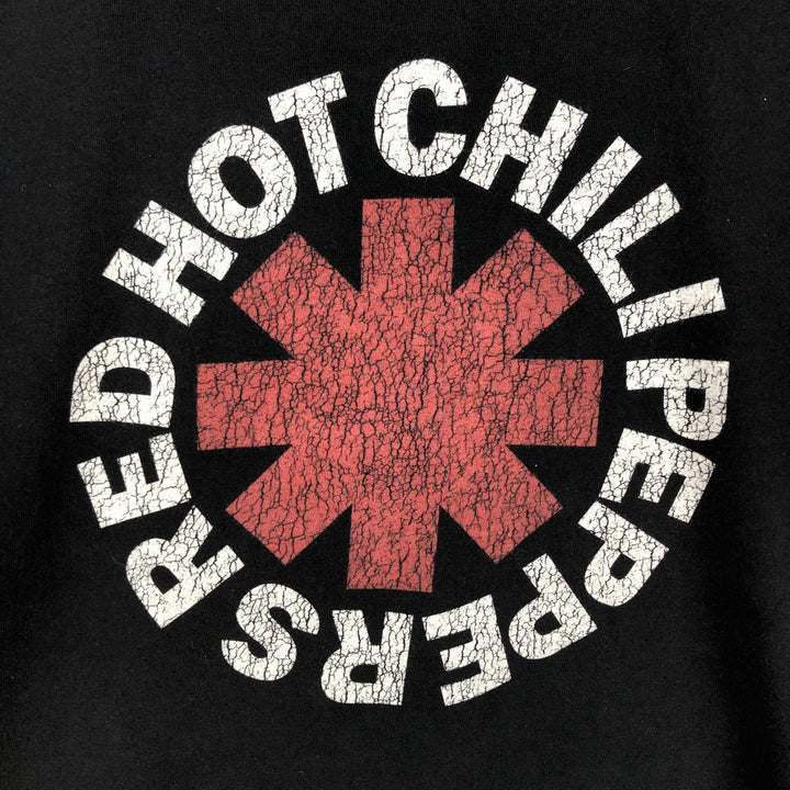 RED HOT CHILI PEPPERS Red Hot Chili Peppers Band T-shirt Band T Men's XL equivalent cotton black type Vintage Second Hand