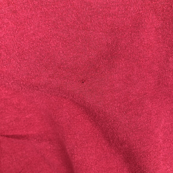RED HOT CHILI PEPPERS Red Hot Chili Peppers Band T-shirt Band T Men's L size cotton red type Vintage Second Hand