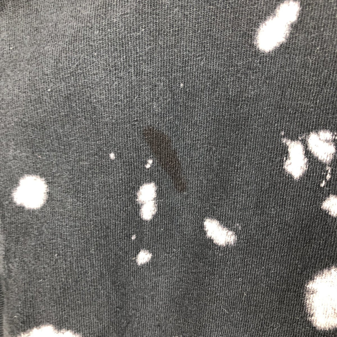 MISFITS Skull Pattern Bleached Band T-Shirt (Men's XL equivalent) cotton black type Vintage Second Hand