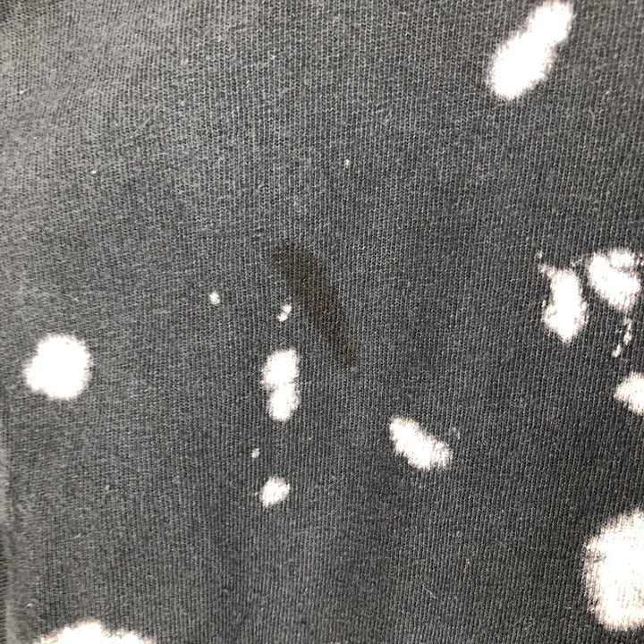 MISFITS Skull Pattern Bleached Band T-Shirt (Men's XL equivalent) cotton black type Vintage Second Hand