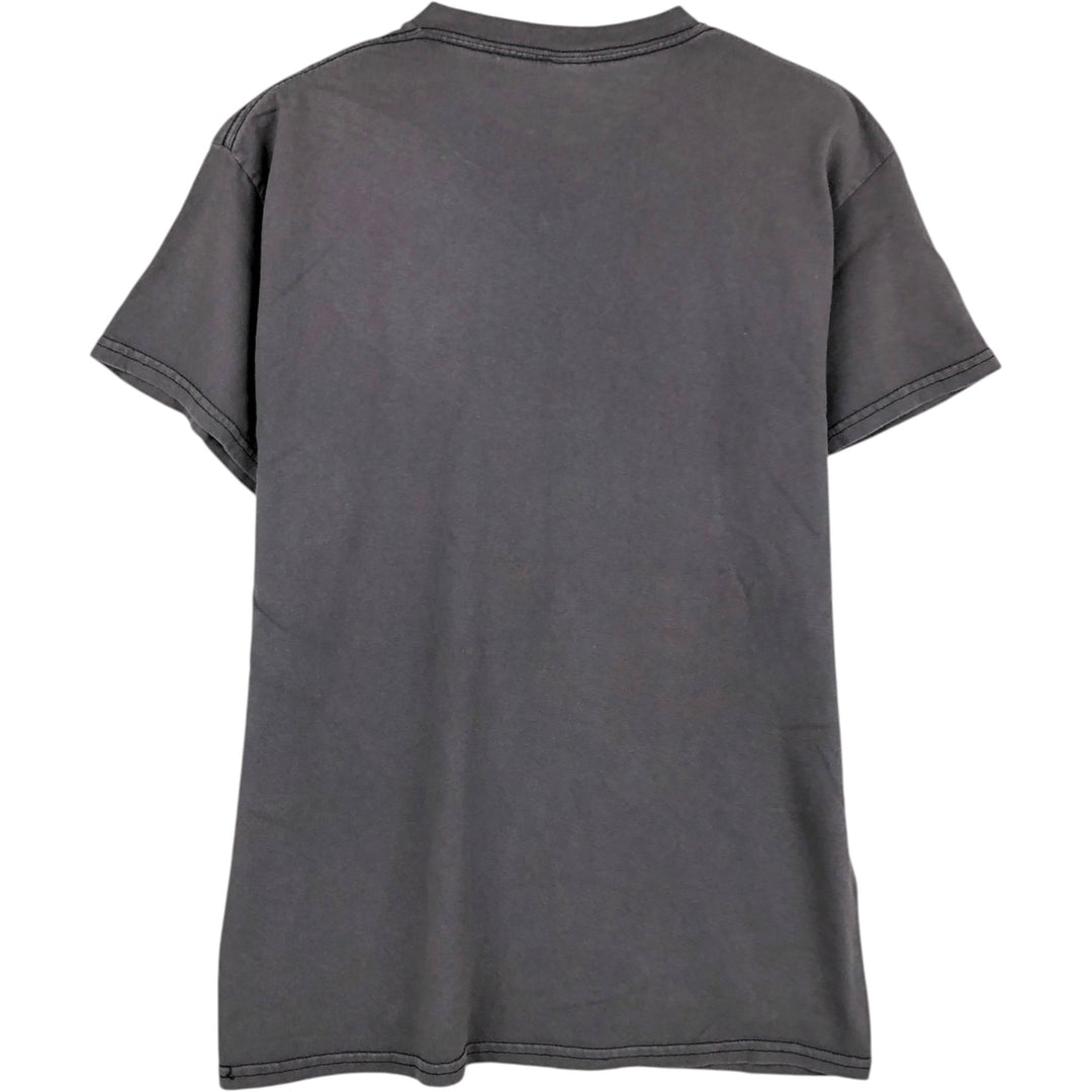 NIRVANA Nirvana Band T-shirt Band T Men's S size cotton gray type Vintage Second Hand