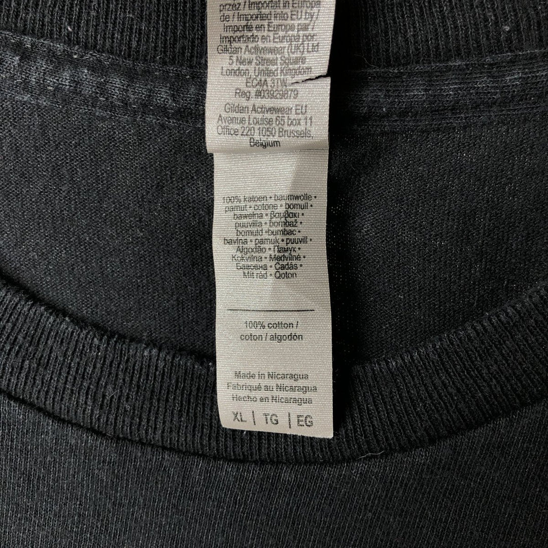 Gildan SZA Rap T-Shirt, Men's Size XL (approx.) cotton black type Vintage Second Hand