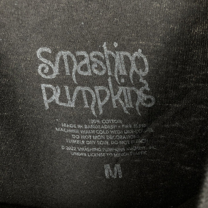 THE SMASHING PUMPKINS Smashing Pumpkins Band T-shirt Band T Men's M equivalent cotton black type Vintage Second Hand