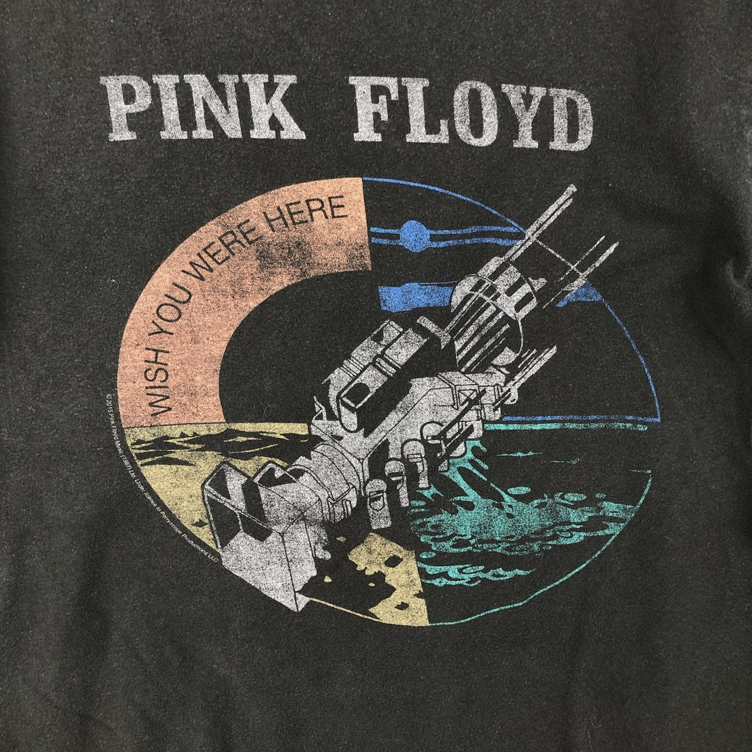 TULTEX PINK FLOYD Band T-Shirt (Men's Size M) cotton black type Vintage Second Hand