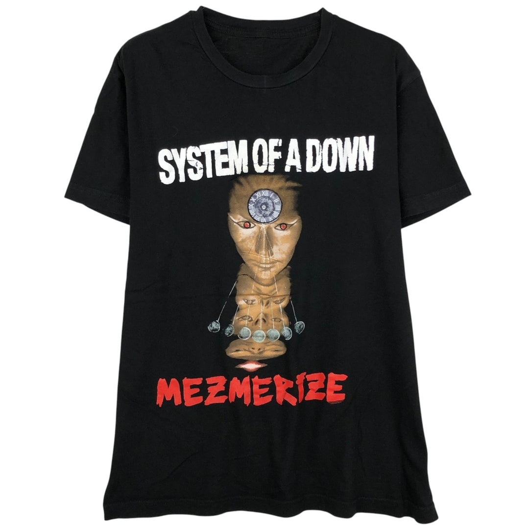 System of a Down Band T-shirt (Men's size M) unclear black type Vintage Second Hand