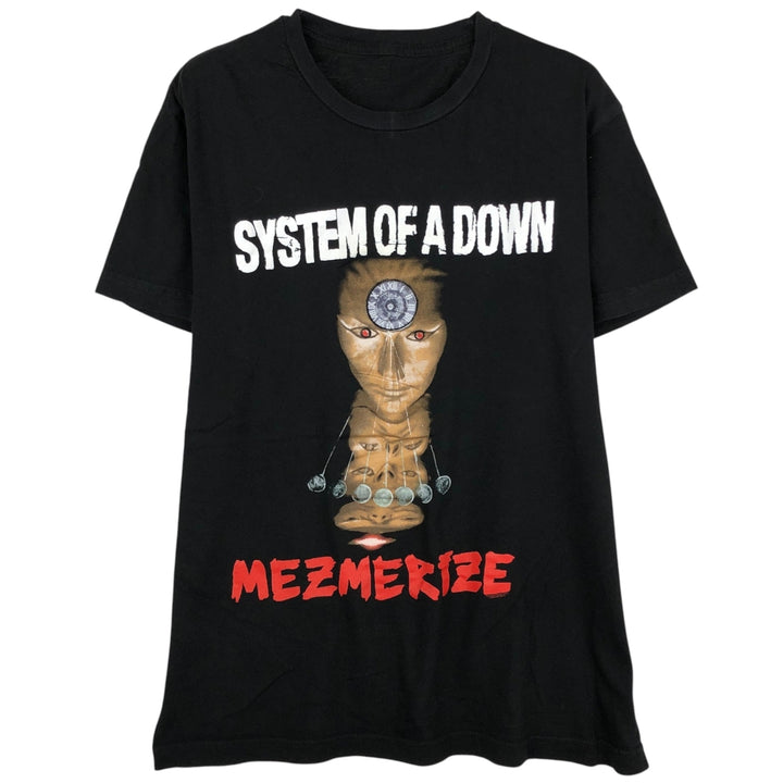 System of a Down Band T-shirt (Men's size M) unclear black type Vintage Second Hand