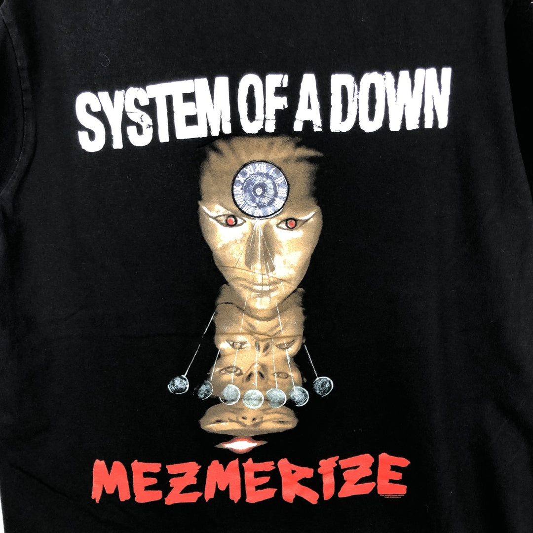 System of a Down Band T-shirt (Men's size M) unclear black type Vintage Second Hand