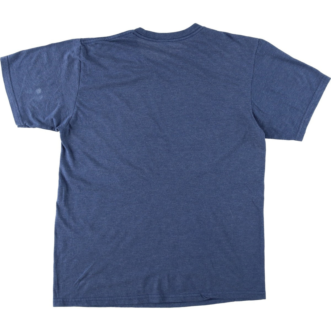 NIRVANA Nirvana Band T-shirt, Band T, Men's M size cotton blue type Vintage Second Hand