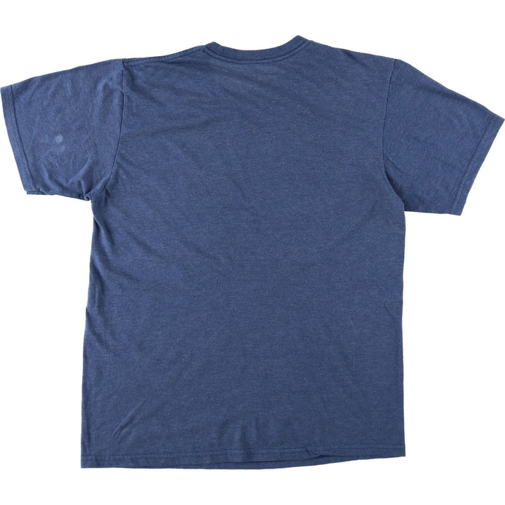 NIRVANA Nirvana Band T-shirt, Band T, Men's M size cotton blue type Vintage Second Hand