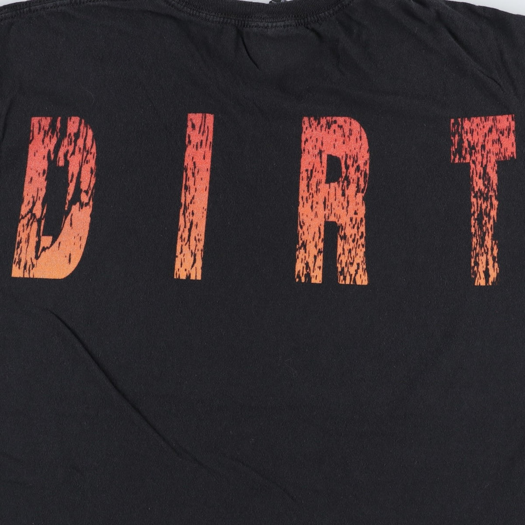 Bay Island ALICE IN CHAINS Band T-shirt (Men's size M) cotton black type Vintage Second Hand