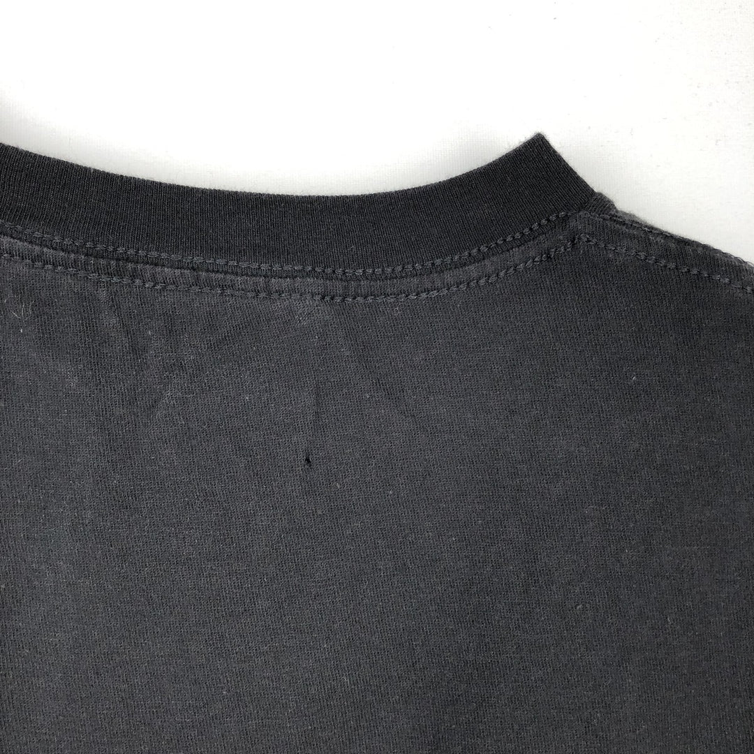 The Rolling Stones Band T-shirt, Men's M size cotton black type Vintage Second Hand