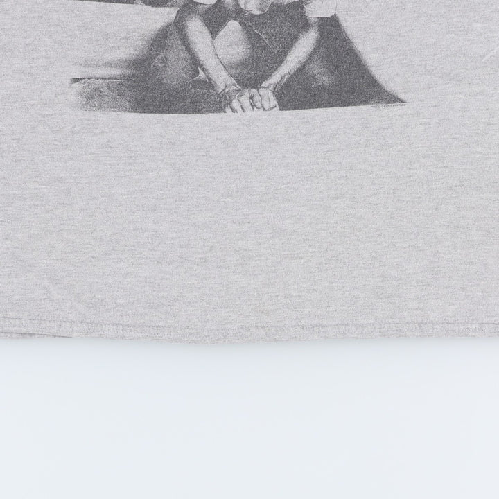NIRVANA Nirvana Band T-shirt, Band T, Men's M size unclear gray type Vintage Second Hand