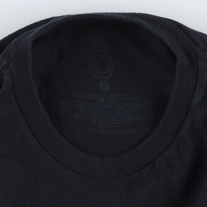 NIRVANA Nirvana Band T-shirt Band T Men's S size cotton black type Vintage Second Hand