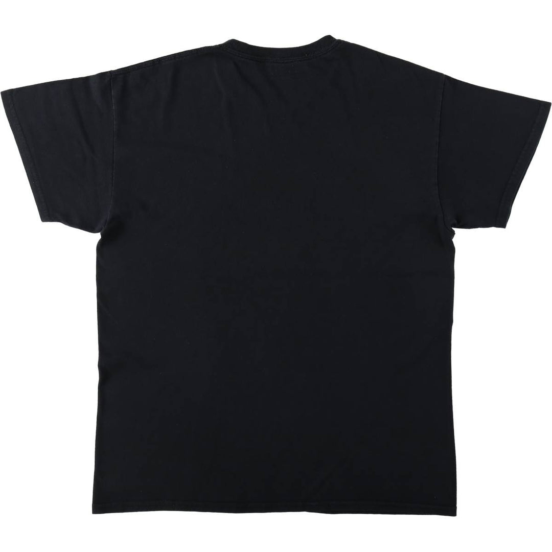 NIRVANA band t-shirt, men's size L (equivalent), rock music. unclear black type Vintage Second Hand