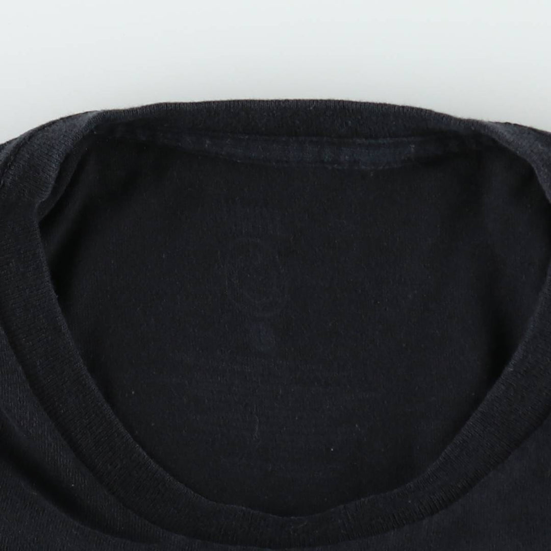 NIRVANA band t-shirt, men's size L (equivalent), rock music. unclear black type Vintage Second Hand