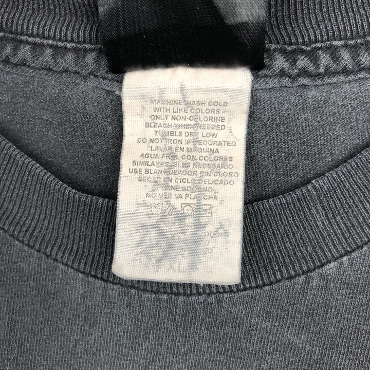 GANT DISTURBED Band T-shirt, Men's XL equivalent. unclear Charcoal Vintage Second Hand