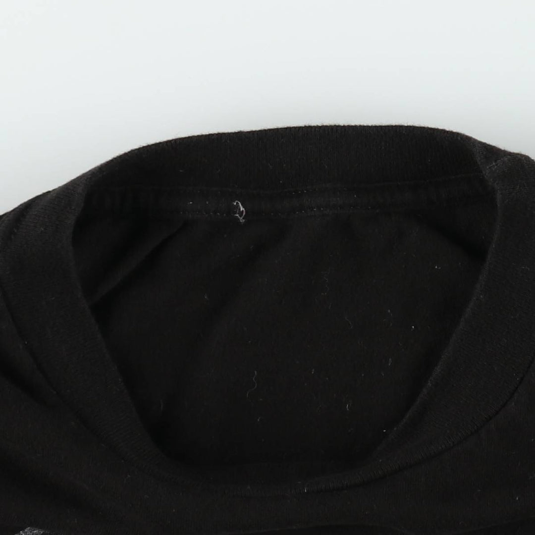 METALLICA Metallica Band T-shirt Band T Men's M size unclear black type Vintage Second Hand