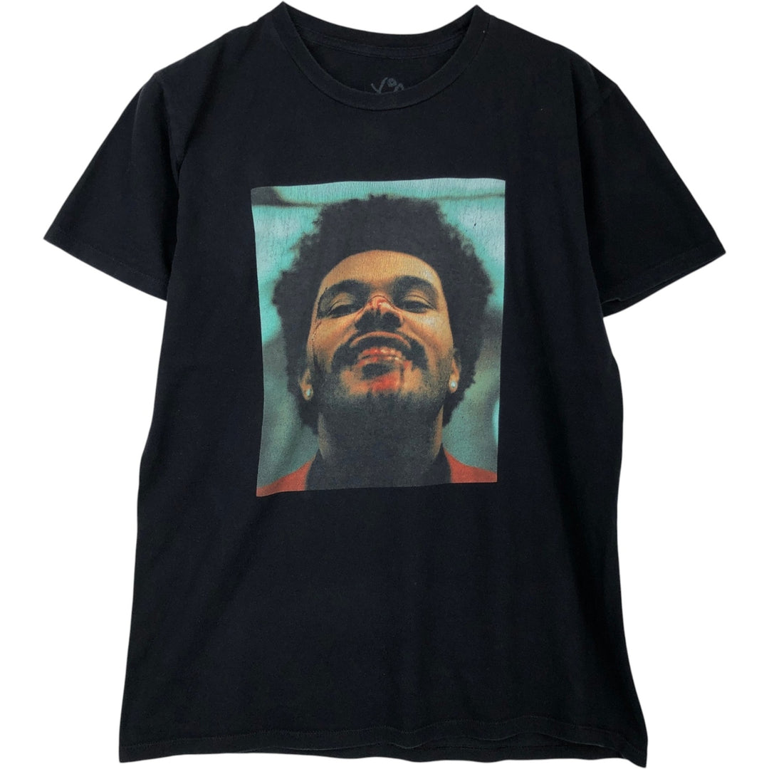 XO The Weeknd Band T-shirt (Men's size M) cotton black type Vintage Second Hand