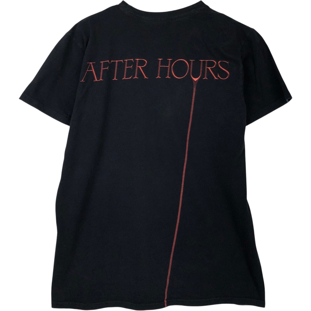 XO The Weeknd Band T-shirt (Men's size M) cotton black type Vintage Second Hand