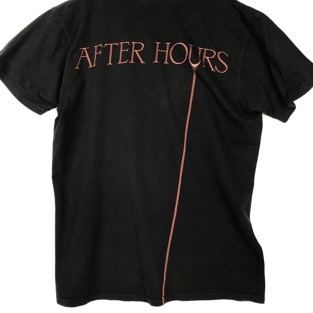 XO The Weeknd Band T-shirt (Men's size M) cotton black type Vintage Second Hand