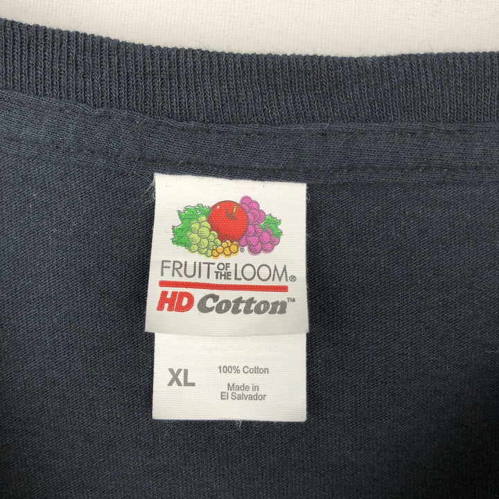 Fruit of the Loom AC cotton black type Vintage Second Hand