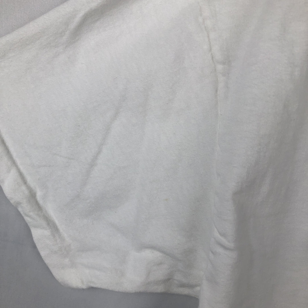 90'S Hanes "Now That's What I Call Music" Print T-Shirt, Made in USA, Men's XL equivalent, Vintage cotton white type Vintage Second Hand