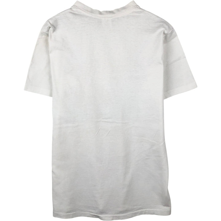Catawba's Best Printed T-Shirt, Made in USA, Men's Size L (Equivalent), Vintage polyester white type Vintage Second Hand