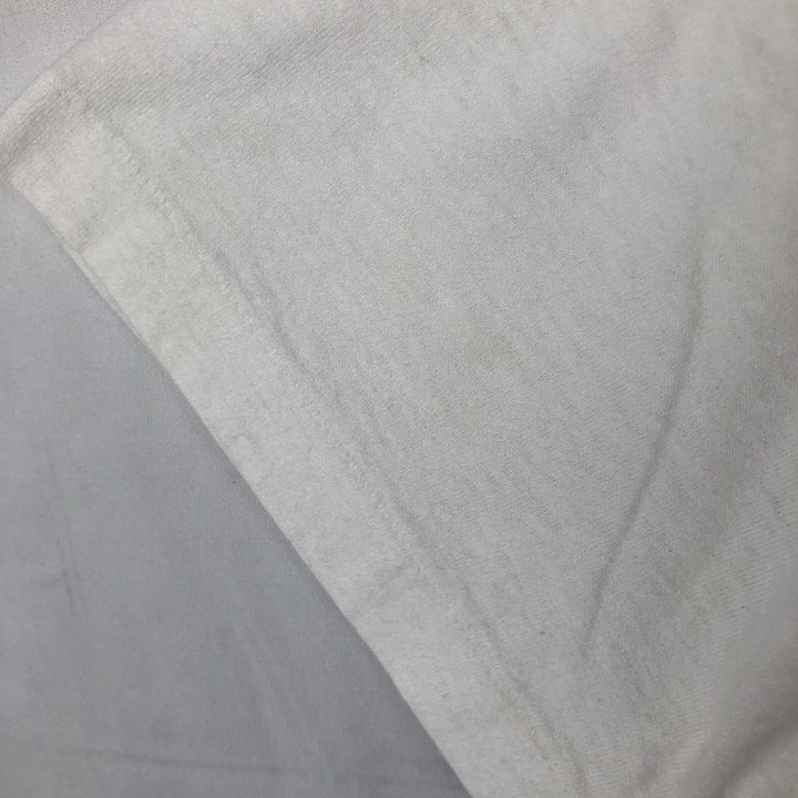 Catawba's Best Printed T-Shirt, Made in USA, Men's Size L (Equivalent), Vintage polyester white type Vintage Second Hand