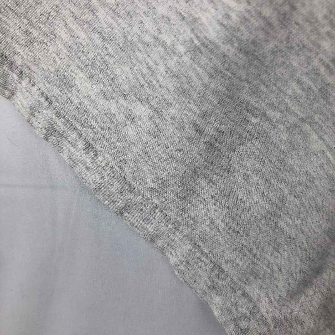 00'S Delta DELTA Printed T-shirt Men's XL size cotton gray type Vintage Second Hand