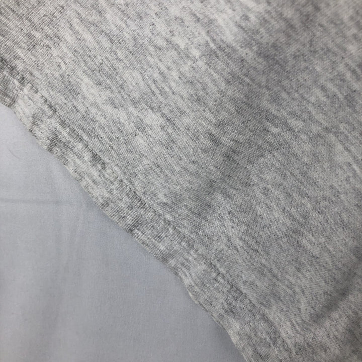 00'S Delta DELTA Printed T-shirt Men's XL size cotton gray type Vintage Second Hand