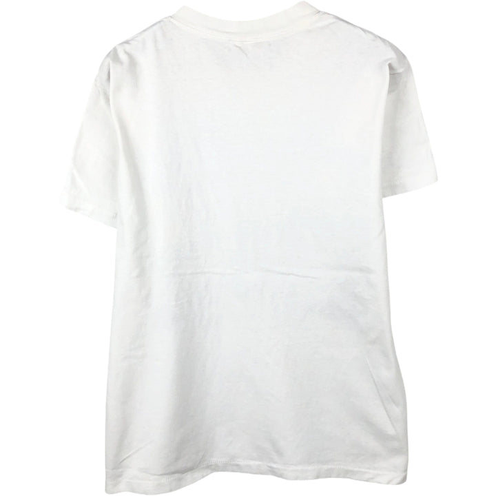 90'S Stafford Blaine Print T-Shirt, Made in USA, Men's Size M (Equivalent), Vintage cotton white type Vintage Second Hand