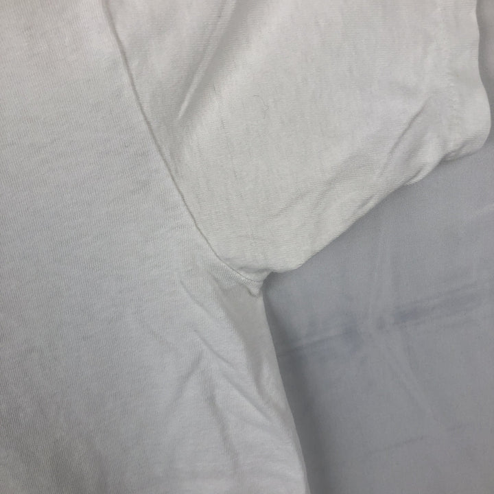 90'S Stafford Blaine Print T-Shirt, Made in USA, Men's Size M (Equivalent), Vintage cotton white type Vintage Second Hand