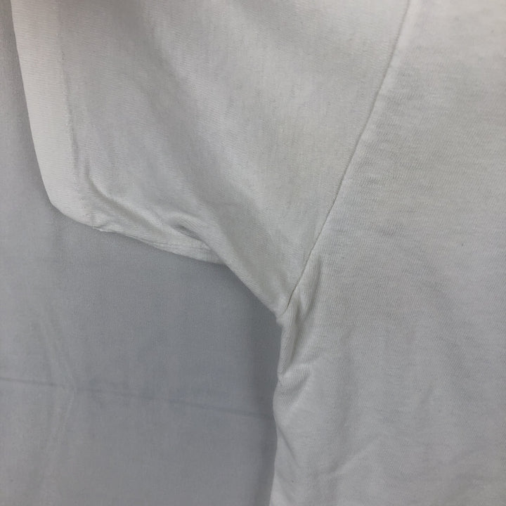 90'S Stafford Blaine Print T-Shirt, Made in USA, Men's Size M (Equivalent), Vintage cotton white type Vintage Second Hand