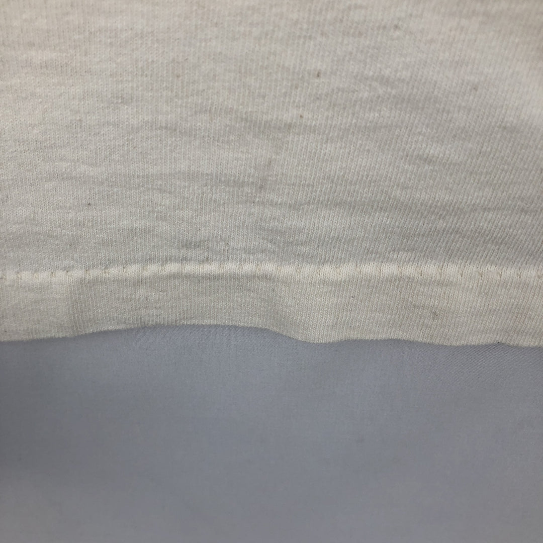 90'S PK Clothing Co. Dog Print T-Shirt, Made in USA, Men's XL equivalent, Vintage cotton white type Vintage Second Hand