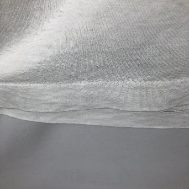 90'S SCREEN STARS Printed T-shirt Made in USA Men's XL Vintage cotton white type Vintage Second Hand