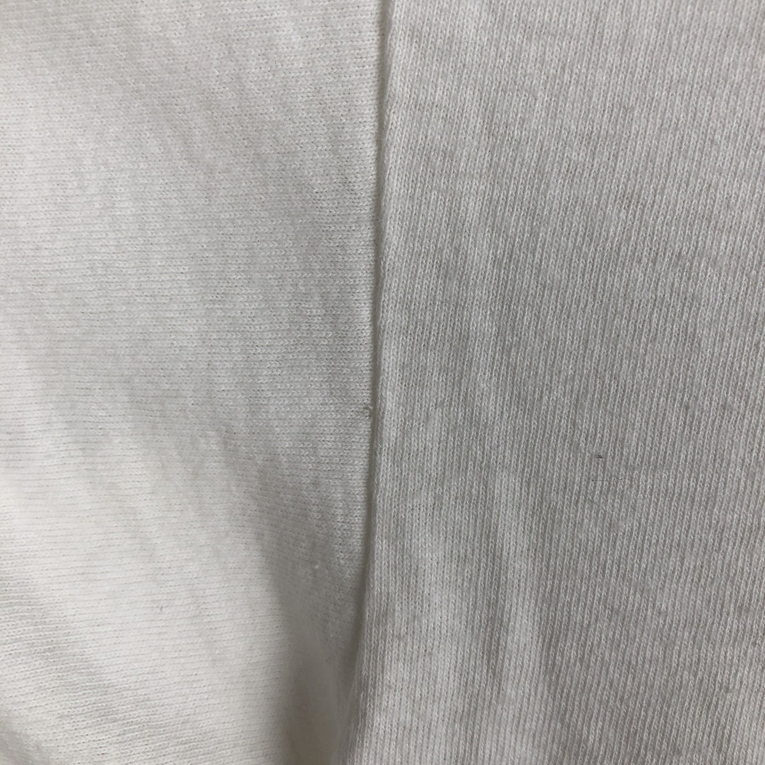 Vintage 90'S Q-TEES printed T-shirt, Made in USA, Men's Size L cotton white type Vintage Second Hand