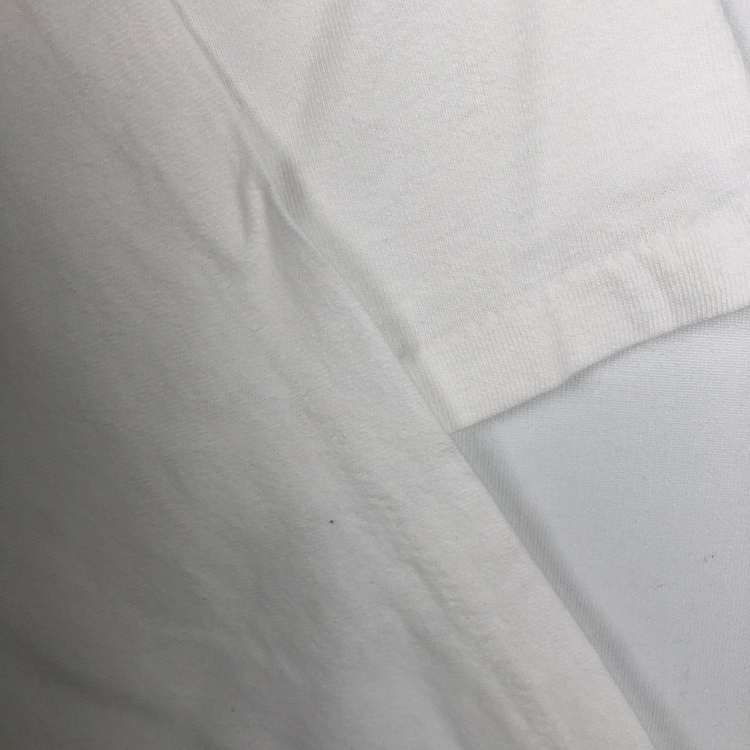 90'S ONEITA Printed T-shirt Made in USA Men's XL Vintage cotton white type Vintage Second Hand
