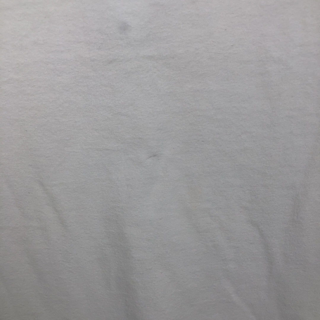 90'S ONEITA Printed T-shirt Made in USA Men's XL Vintage cotton white type Vintage Second Hand