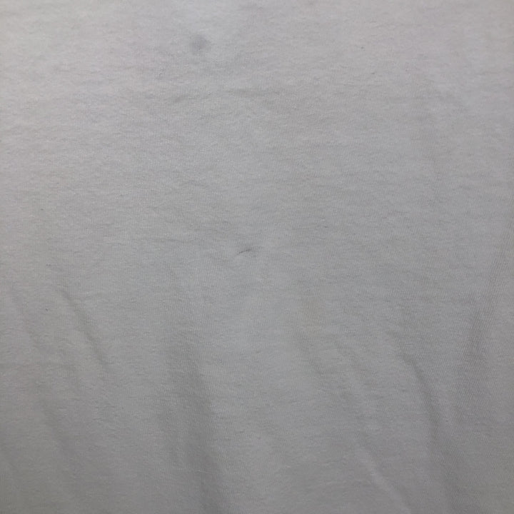90'S ONEITA Printed T-shirt Made in USA Men's XL Vintage cotton white type Vintage Second Hand