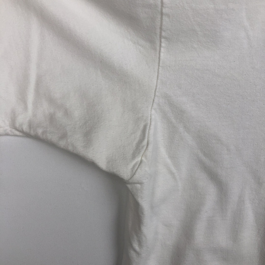 90'S ONEITA Printed T-shirt Made in USA Men's XL Vintage cotton white type Vintage Second Hand