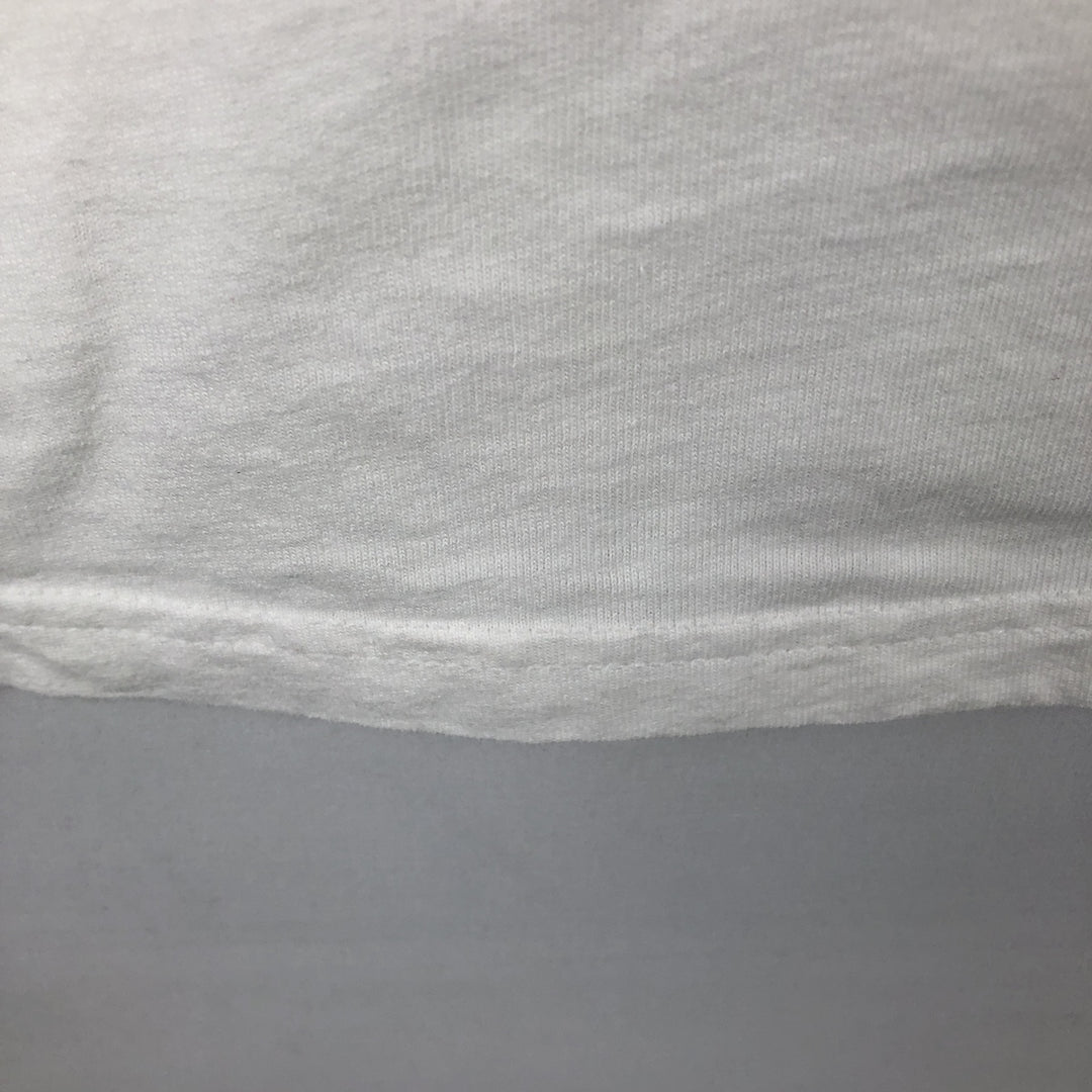 90'S Lee printed T-shirt, made in USA, men's size L, vintage cotton white type Vintage Second Hand