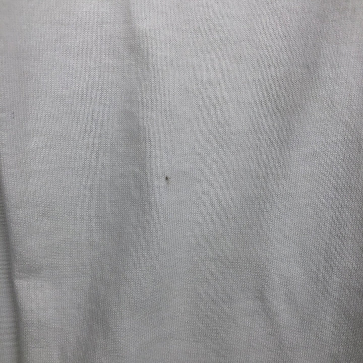 90'S Fruit of the Loom printed T-shirt, made in the USA, men's size L, vintage cotton white type Vintage Second Hand