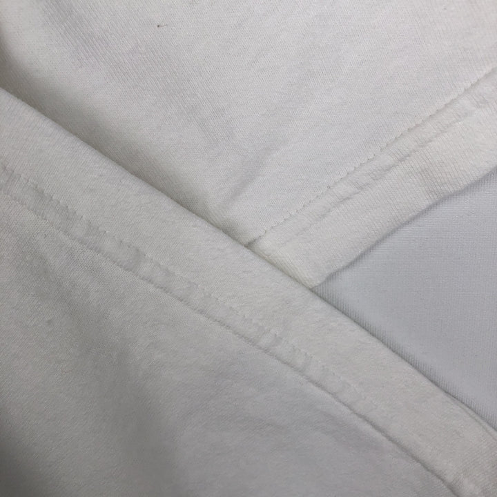 00'S Delta DELTA Printed T-shirt Men's XL size cotton white type Vintage Second Hand