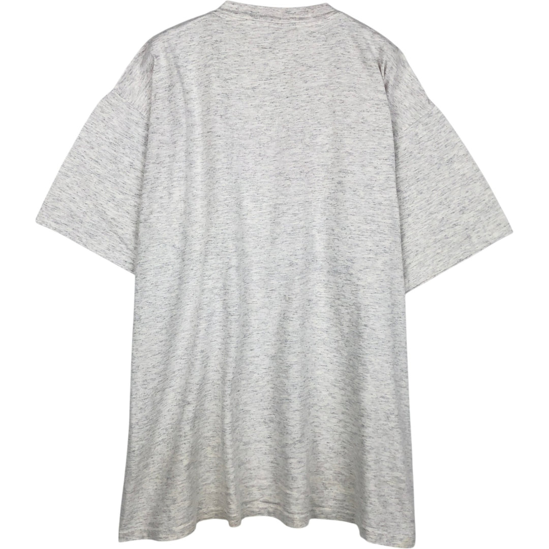 90'S ONEITA Printed T-shirt Made in USA Men's XL Vintage cotton gray type Vintage Second Hand