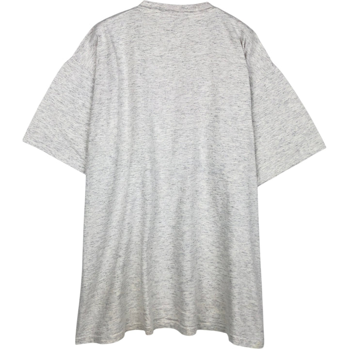 90'S ONEITA Printed T-shirt Made in USA Men's XL Vintage cotton gray type Vintage Second Hand