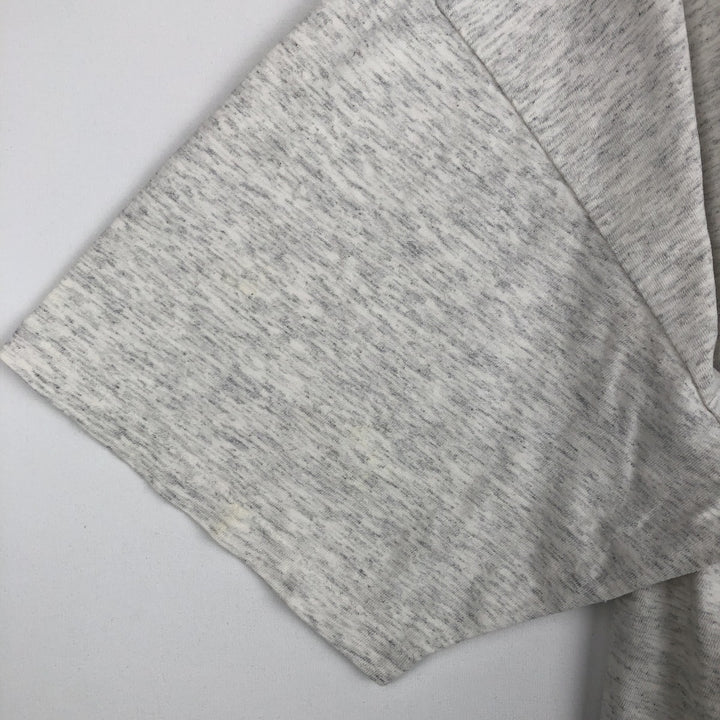90'S ONEITA Printed T-shirt Made in USA Men's XL Vintage cotton gray type Vintage Second Hand