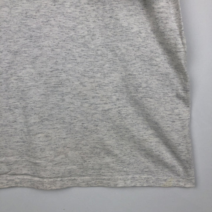 90'S ONEITA Printed T-shirt Made in USA Men's XL Vintage cotton gray type Vintage Second Hand