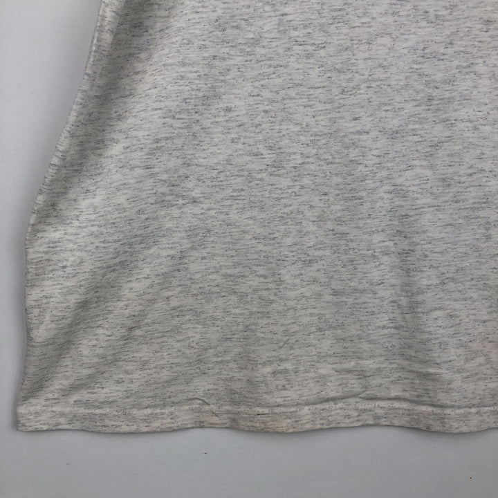 90'S ONEITA Printed T-shirt Made in USA Men's XL Vintage cotton gray type Vintage Second Hand