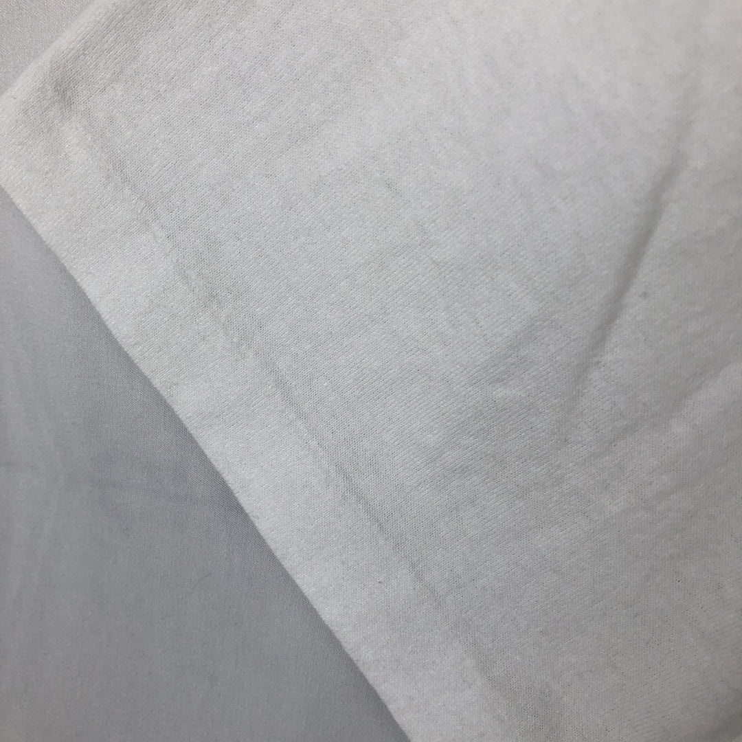 80'S printed T-shirt, men's size S equivalent, vintage. unclear white type Vintage Second Hand